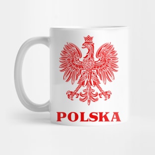 Vintage Style Poland/Polish Eagle Flag Mug